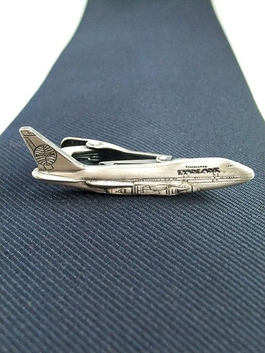Jumbo Jet Pan Air Broches Únicos Corbata Tacks RooZee Clip Barra Corbata Pin Hecho en Japón - Imagen 6 de 9