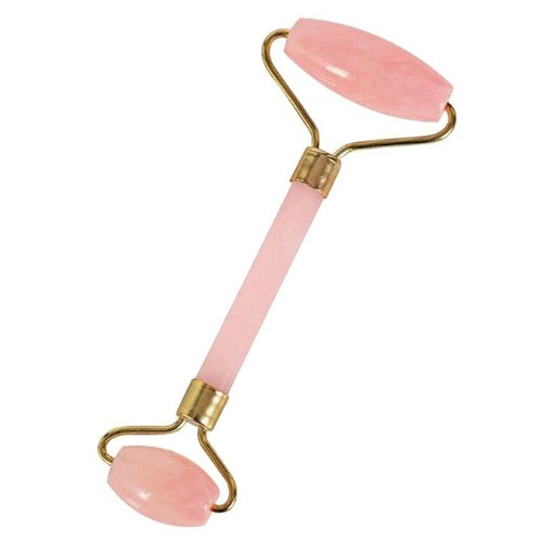 Natural Jade Rose Quartz Roller Massager Face Body SPA Neck Slimming Beauty Tool - Picture 5 of 9