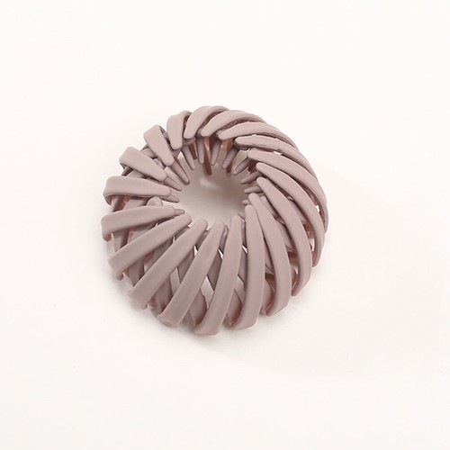 Lady Lazy Bun Hair Claw Clip Grip Ponytail Holder Expandable Bird Nest Hair grip - Picture 8 of 29