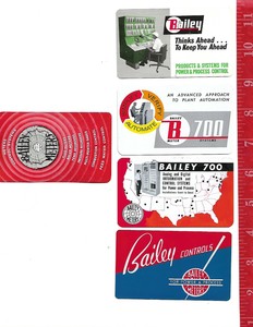 Vintage-lot-advertising-pocket-wallet-Calendars-Bailey-Meter-Company-Cleveland-O