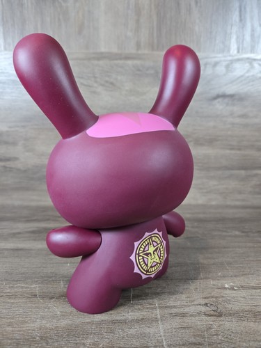 Rare Kidrobot 8" Dunny Obey Public Enemy No 1 Shepard Fairey 2007 Vinyl - Imagen 4 de 13