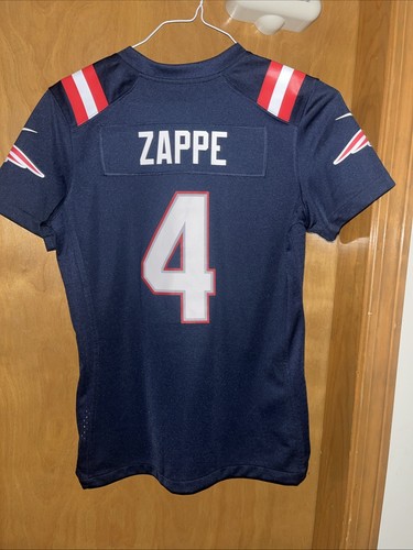 CAMISETA PEQUEÑA NIKE ON FIELD NEW ENGLAND PATRIOTS #4 BAILEY ZAPPE (B68) - Imagen 9 de 9