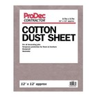 ProDec Contractor 24' x 3' Contractor Cotton Twill Dust Sheet (10 Pack)