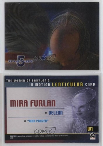 2002 The Complete Babylon 5 Women of In Motion Mira Furlan as Delenn #W1 18hi - Picture 3 of 3