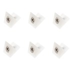 100 Pcs Dresser Drawer Repair Wedges with Screws Cabinet Kit Fixer