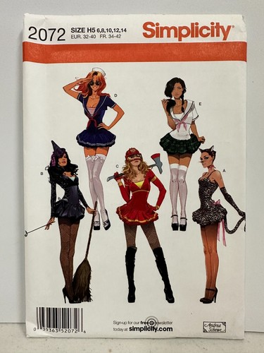 U Pick Costume Sewing Patterns Cosplay Halloween Costumes Uncut - Picture 44 of 71