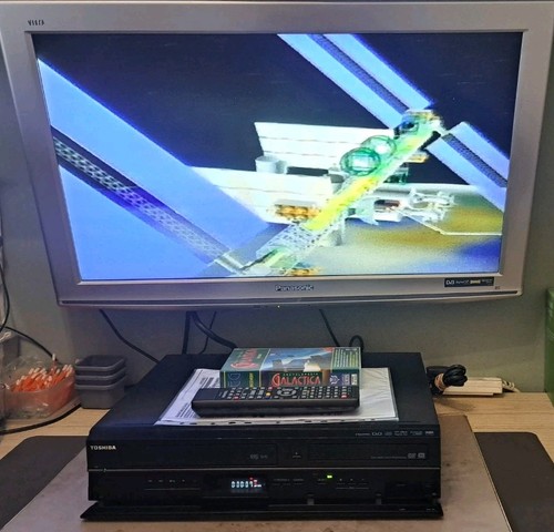 Toshiba D-VR20KB VHS DVD Recorder Copy VHS to DVD Original Remote & Set Up Guide - Picture 12 of 21