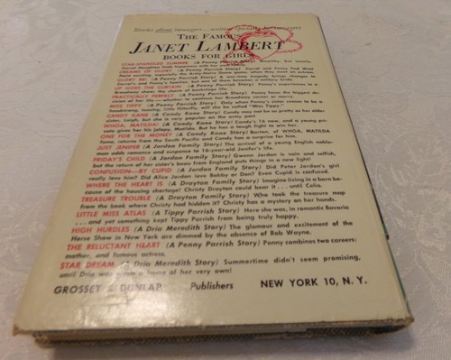 Cinda 1954 Grosset & Dunlap Hardcover w/ DJ Book by Janet Lambert - Picture 2 of 6