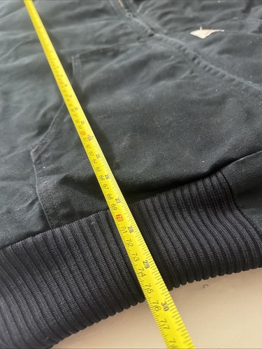 Chaqueta activa forrada de franela Carhartt para hombre talla grande alta J140 ligeramente usada cálida - Imagen 8 de 24