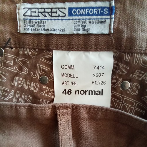 Jeans Zerres Cora Gr. 46 Neu - Bild 6 von 6