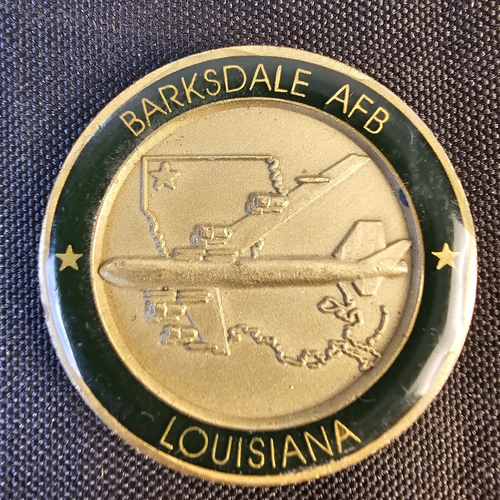 Moneda Desafío Bombardero 2nd Bomb Wing Barksdale AFB Louisiana B52 Stratofortress