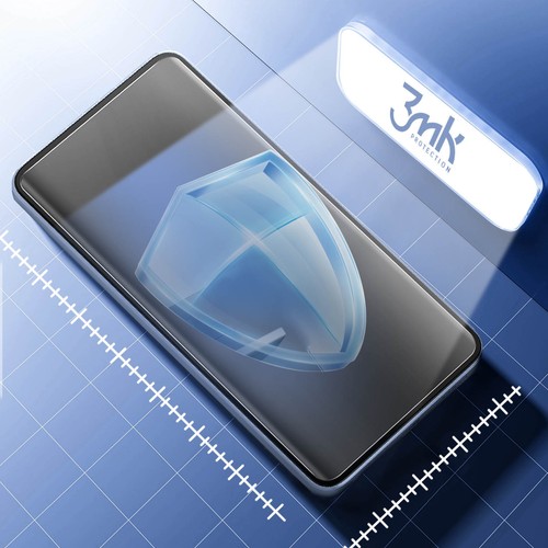 3mk Shockproof Hydrogel Screen Protector for LG Velvet, Transparent - Picture 4 of 4