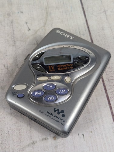 NEW BELT - Sony WM-FX281 Cassette Walkman with Digital Tuner AM/FM/Weather WORKS - Picture 6 of 7