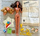 Vintage 1979 STARR Teen TRACY Doll+Accessories Star Heads~Barbie Cousin MATTEL
