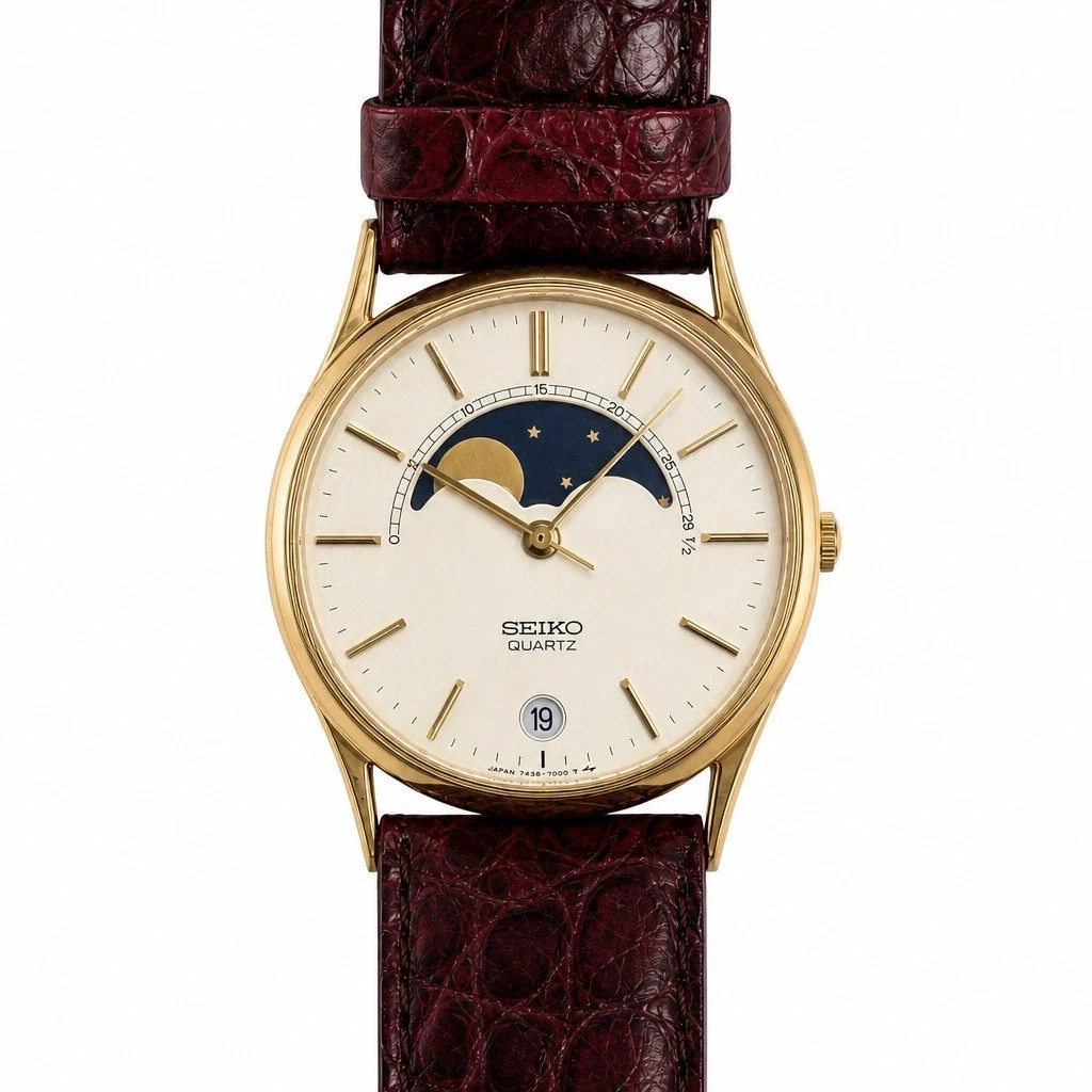 その他 moon Seiko Moon Phase Wristwatches for sale | eBay