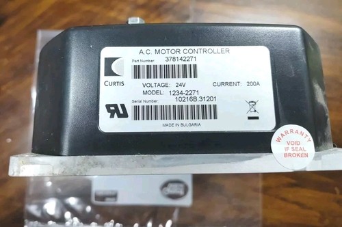 Regolatore motore Curtis 1234-2271 24V 200A 378142271AC 12342271 Curtis usato - Foto 3 di 15