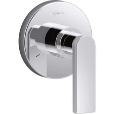 KOHLER K-T73140-4-CP Composed Transfer Valve Trim Lever Handle, Polished Chrome