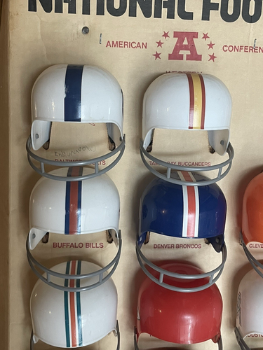 Vintage 1976 Laich NFL Helmet Display Complete Set of 28 - Picture 8 of 23