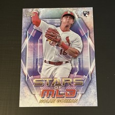 2023 Topps Series 1 Stars of MLB Nolan Gorman ROOKIE CARD #SMLB-23 RC Cardinals