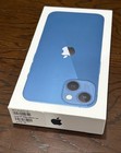 Oryginalne pudełko Apple iPhone 13 z kablem Lightning - niebieskie