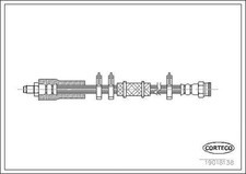 Flexible de frein Citroen C25