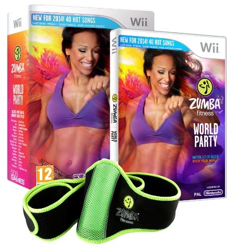 Zumba World Party - Bundle Pack with Belt Accessory (Nintendo Wii) - Game  FBCG - Picture 1 of 2