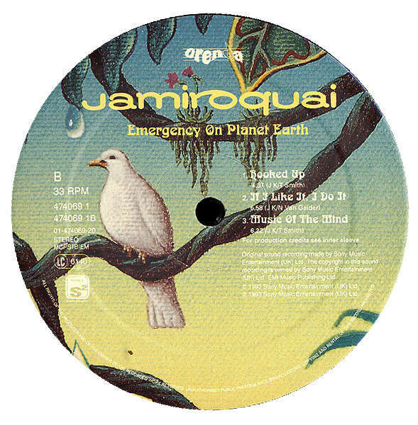 Jamiroquai Emergency on Planet Earth Original 1993 UK 1st