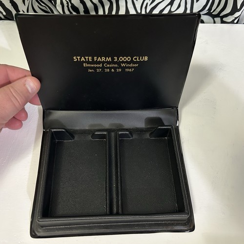 STATE FARM INSURANCE 3000 Club Poker Card Set Vtg 1967 Elmwood Casino Windsor - Picture 5 of 17