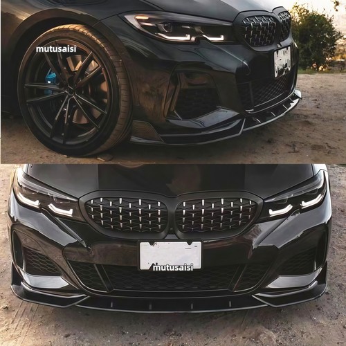 Para BMW 3 G20 Touring G21 M Sport M340i 18-22 de separador de labios delanteros - Imagen 5 de 19