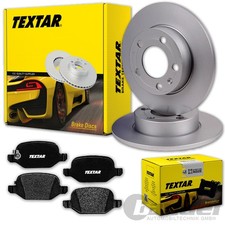 TEXTAR BREMSSCHEIBEN 251mm + BELÄGE HINTEN passend für FIAT 500L 351 Minivan