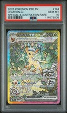 Pokémon TCG Leafeon EX Sir 144/131 Prismatic Evolutions PSA 10