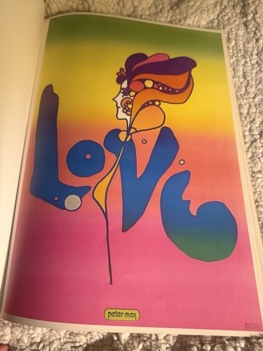 Vintage PETER MAX Poster Buch Zweitdruck - Bild 2 von 7