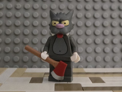 LEGO Scratchy Minifigure - 71005 Simpsons, Series 1 CMF