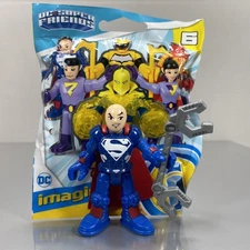 Imaginext DC Super Friends Series 6 SUPER-LEX figure Superman Luthor Sealed Pack