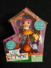 Mini Lalaloopsy 3" doll Peanut Big Top w/ elephant pet  accessories RETIRED