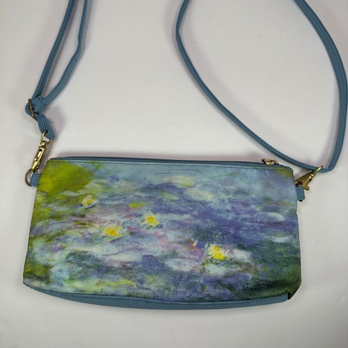 Galleria Enterprises Monet Seerosen Blumen Umhängetasche Handtasche - Bild 5 von 9