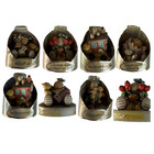 8 Christmas & Greeting Assorted Figurines For Kids & Toddlers