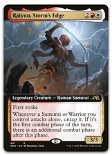 Raiyuu, Storm's Edge (Extended Art) #491 NM Kamigawa Neon Dynasty NEO Magic MTG