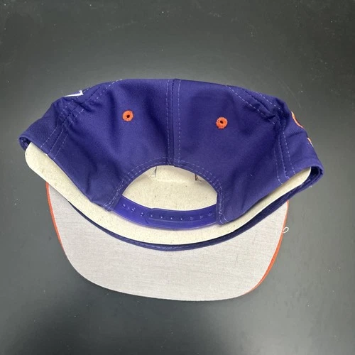 VTG 90s Phoenix Suns Drew Pearson Slam Dunk Twill NBA Graffiti Snapback Hat NWT image 2