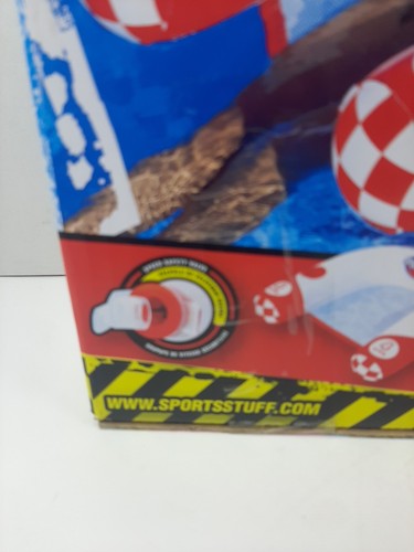 Noodler 1 Inflatable Floating Lounge Chair with Cup Holder Belly Board Pool  - Picture 4 of 9