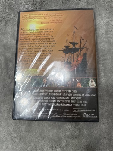 First Landing - The Voyage From England to Jamestown DVD NEW - Picture 2 of 3