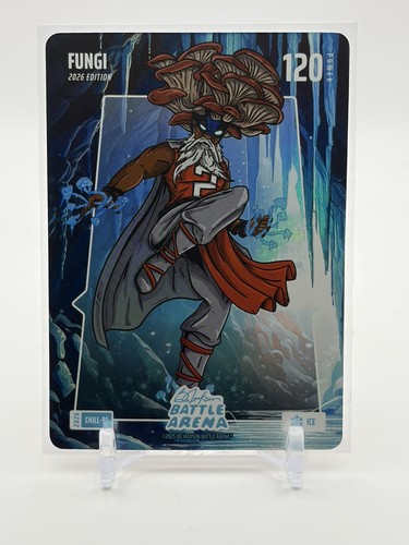 2026 Bo Jackson Battle Arena FUNGI KAWHI LEONARD #Chill-91 Ice Foil 120