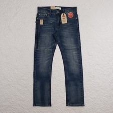 NWT Levi's 511 Tech Jeans Boys 14 27x27 Slim Blue Denim Screen Cleaning Pocket