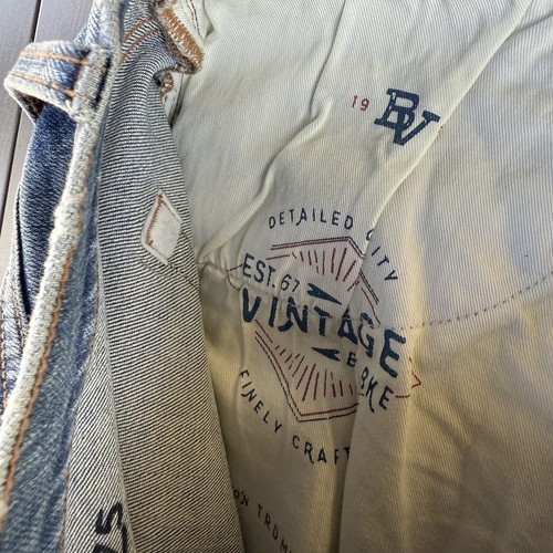 BKE Buckle Vintage Tyler Bootcut Jeans Herren 32x34 Blau Premium Stretch Denim - Bild 12 von 15