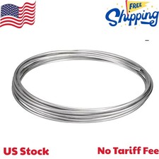Stainless Steel Tubing Coil, 1/4" x 25Ft 304 Welded