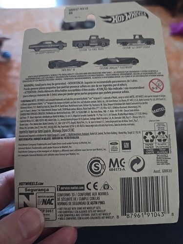Hot Wheels 2021 CUSTOM 56 FORD Pickup CAMION ARANCIONE BLU 53° ANNIVERSARIO - Foto 2 di 2
