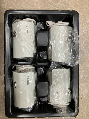 4er Set Zmodo Funkkamera ZP-IBI15-W ohne Netzkabel oder Zubehör!