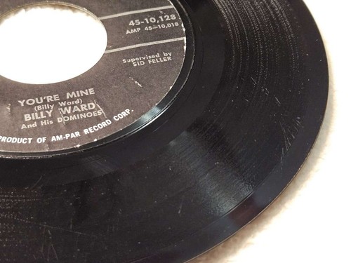 BILLY WARD & HIS DOMINOES YOU'RE MINE (1960)45 RPM 7” - Bild 8 von 8