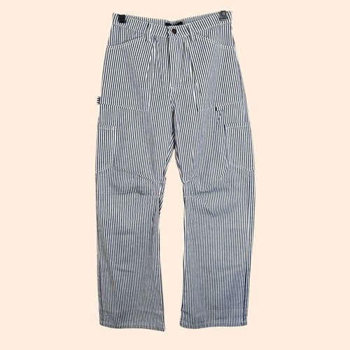 Lioness Pinstripe Cargo Low Waist Pants - Picture 1 of 8