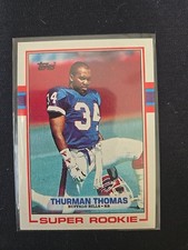 1989 Topps - Thurman Thomas #45 (RC)